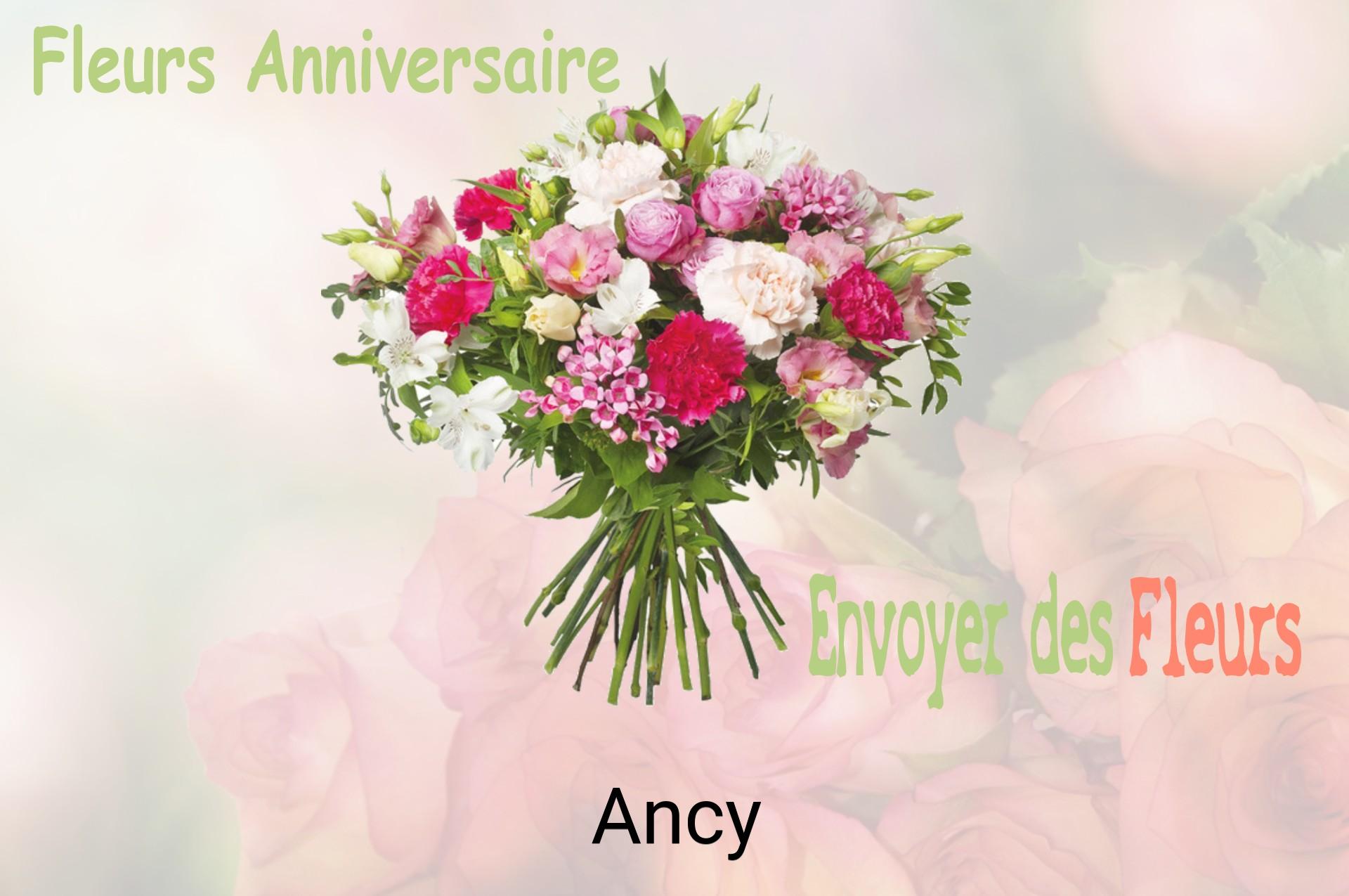 Bouquet de fleurs d’anniversaire livré à Ancy